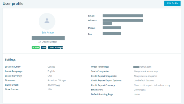 Managing Account Information